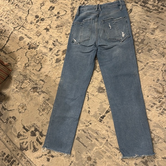 GOOD AMERICAN Good Straight Split Pocket Jeans - Picture 8 of 12